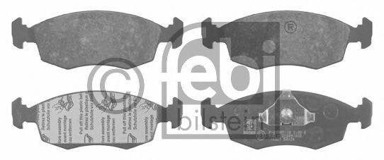 FEBI BILSTEIN 16021 Комплект тормозных колодок, дисковый тормоз