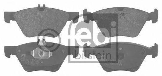 FEBI BILSTEIN 16028 Комплект тормозных колодок, дисковый тормоз