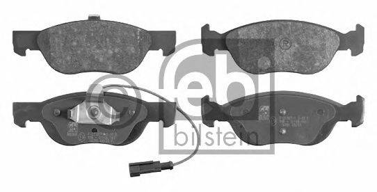FEBI BILSTEIN 16091 Комплект тормозных колодок, дисковый тормоз