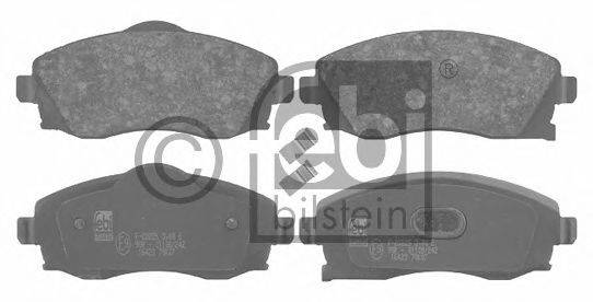 Комплект гальмівних колодок, дискове гальмо FEBI BILSTEIN 16423