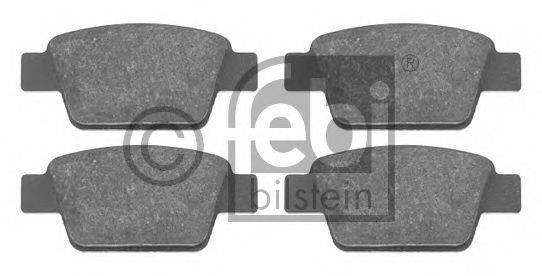 FEBI BILSTEIN 16556 Комплект тормозных колодок, дисковый тормоз