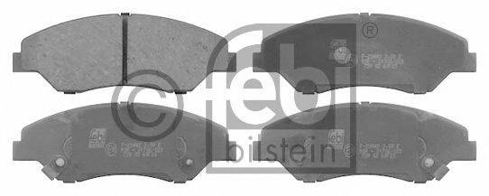 FEBI BILSTEIN 16557 Комплект тормозных колодок, дисковый тормоз