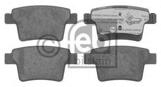 FEBI BILSTEIN 16571 Комплект тормозных колодок, дисковый тормоз