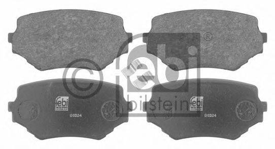 FEBI BILSTEIN 16647 Комплект тормозных колодок, дисковый тормоз