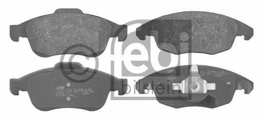 FEBI BILSTEIN 16713 Комплект тормозных колодок, дисковый тормоз