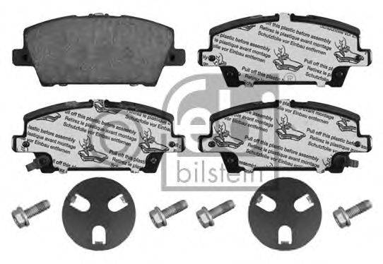 FEBI BILSTEIN 16802 Комплект тормозных колодок, дисковый тормоз