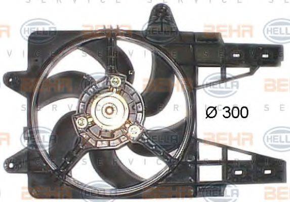 Вентилятор, охлаждение двигателя BEHR HELLA SERVICE 8EW 009 158-241