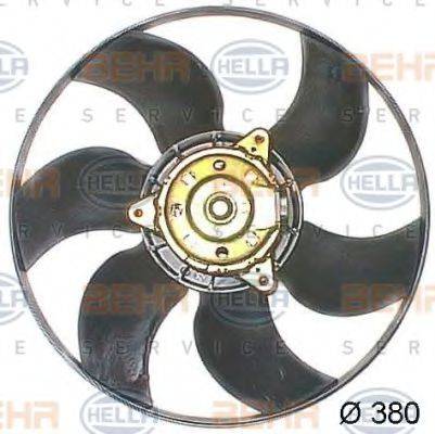 Вентилятор, охолодження двигуна BEHR HELLA SERVICE 8EW 009 158-501