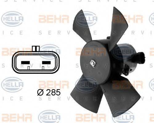 Вентилятор, охолодження двигуна BEHR HELLA SERVICE 8EW 009 158-701