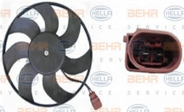 Вентилятор, охолодження двигуна BEHR HELLA SERVICE 8EW 351 039-201