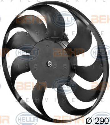 Вентилятор, охолодження двигуна BEHR HELLA SERVICE 8EW 351 040-371