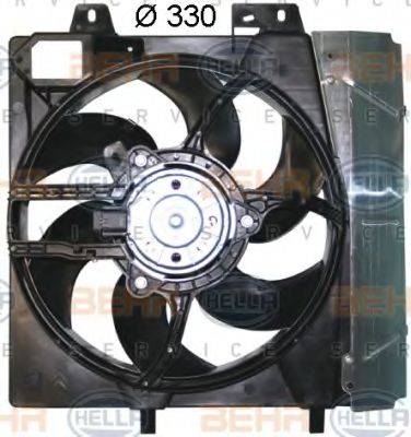 Вентилятор, охлаждение двигателя BEHR HELLA SERVICE 8EW 351 043-551