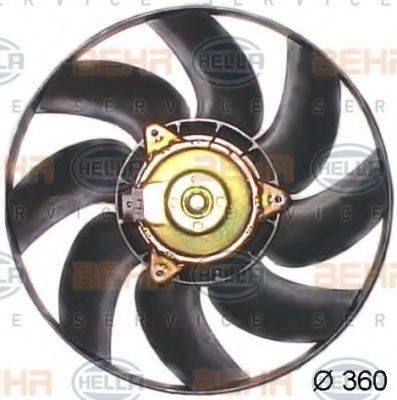 Вентилятор, охолодження двигуна BEHR HELLA SERVICE 8EW 351 043-691