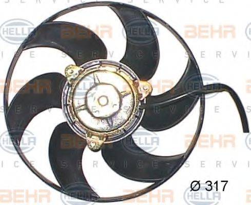 Вентилятор, охолодження двигуна BEHR HELLA SERVICE 8EW 351 044-151