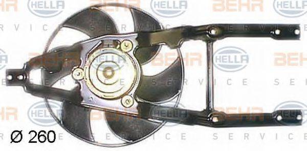 Вентилятор, охолодження двигуна BEHR HELLA SERVICE 8EW 351 044-461