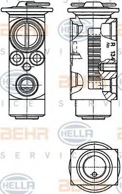 BEHR HELLA SERVICE 8UW351234181 Розширювальний клапан, кондиціонер