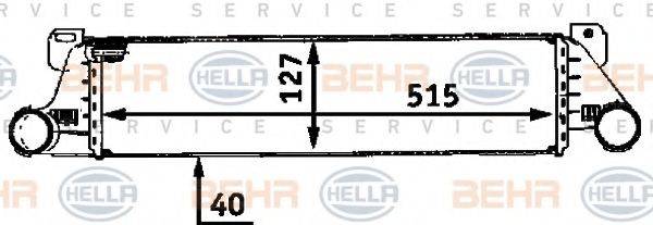 Интеркулер BEHR HELLA SERVICE 8ML 376 723-091