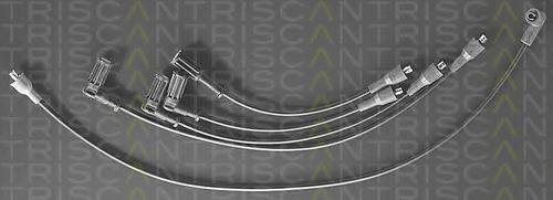 Комплект проводов зажигания TRISCAN 8860 7282