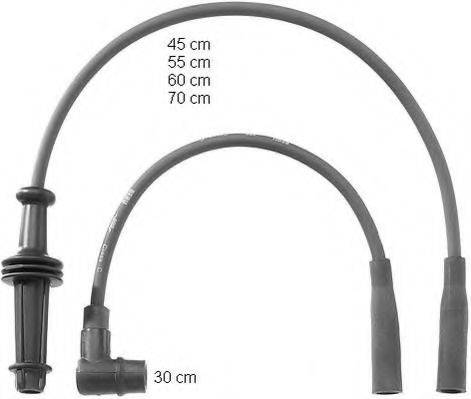 Комплект проводов зажигания BERU PRO756