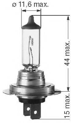 Лампа розжарювання, основна фара BERU 112554