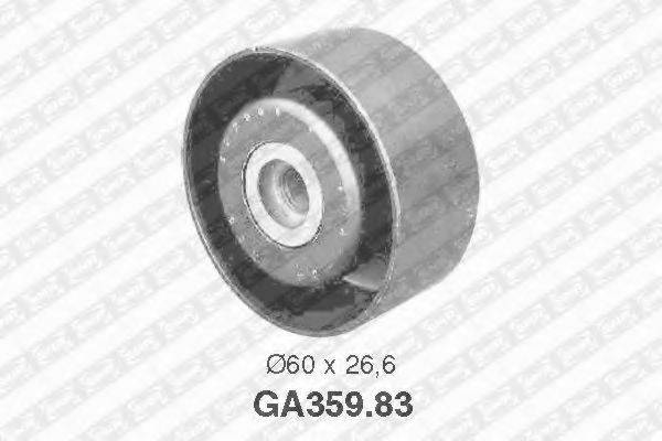 SNR GA35983 Натяжной ролик, поликлиновой  ремень