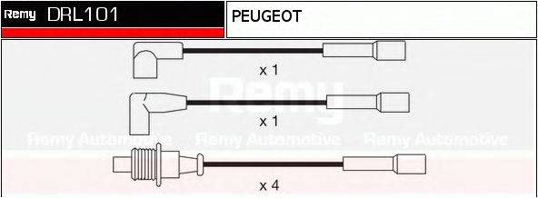 DELCO REMY DRL101 Комплект дротів запалення