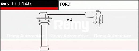 DELCO REMY DRL145 Комплект дротів запалення