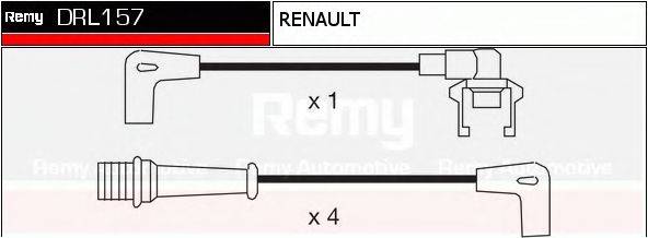 Комплект дротів запалення DELCO REMY DRL157