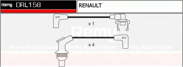 Комплект дротів запалення DELCO REMY DRL158