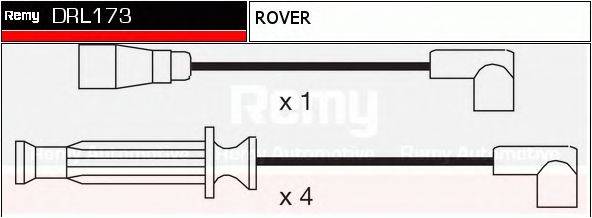 DELCO REMY DRL173 Комплект проводов зажигания
