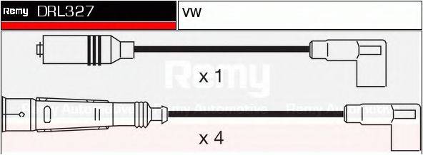 DELCO REMY DRL327 Комплект проводов зажигания