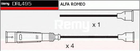 DELCO REMY DRL495 Комплект дротів запалення
