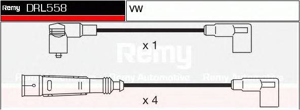 Комплект дротів запалення DELCO REMY DRL558