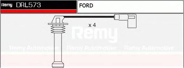 DELCO REMY DRL573 Комплект дротів запалення