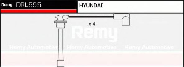 DELCO REMY DRL595 Комплект дротів запалення
