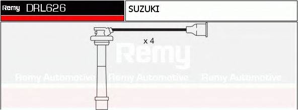 DELCO REMY DRL626 Комплект дротів запалення