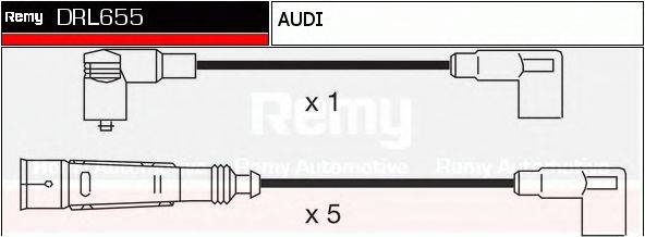 Комплект дротів запалення DELCO REMY DRL655