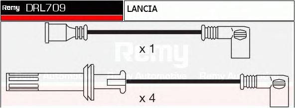 DELCO REMY DRL709 Комплект проводов зажигания