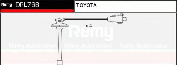 DELCO REMY DRL768 Комплект дротів запалення