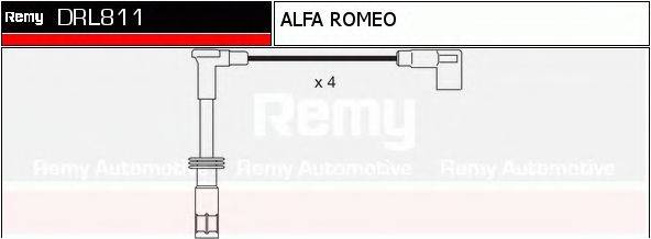 Комплект дротів запалення DELCO REMY DRL811