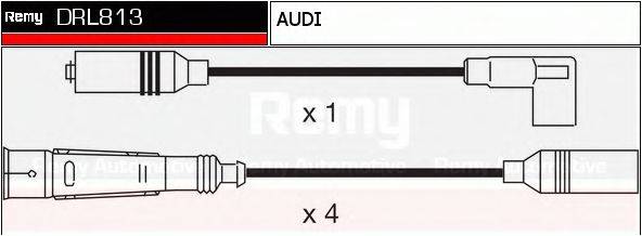 DELCO REMY DRL813 Комплект дротів запалення