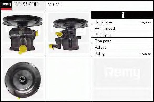 DELCO REMY DSP3700 Гидравлический насос, рулевое управление