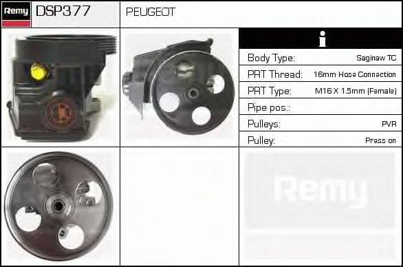 DELCO REMY DSP377 Гидравлический насос, рулевое управление