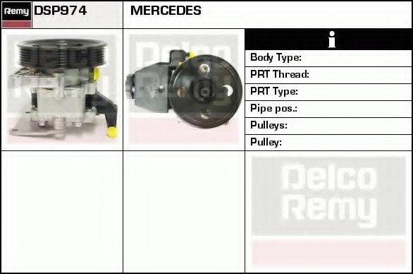 DELCO REMY DSP974 Гидравлический насос, рулевое управление