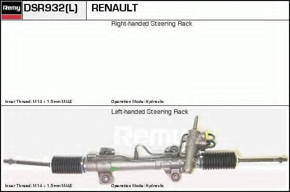 DELCO REMY DSR932 Рулевой механизм