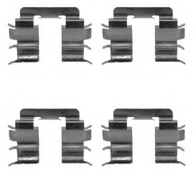 Комплектующие, колодки дискового тормоза PAGID K0138