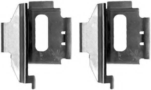 Комплектующие, колодки дискового тормоза PAGID K0146