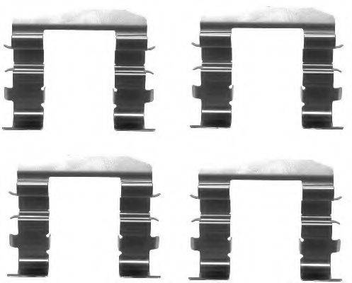PAGID K0178 Комплектующие, колодки дискового тормоза