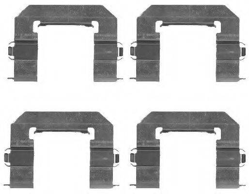 PAGID K0193 Комплектующие, колодки дискового тормоза