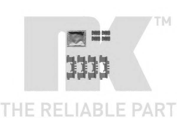 Комплектующие, колодки дискового тормоза NK 79221812
